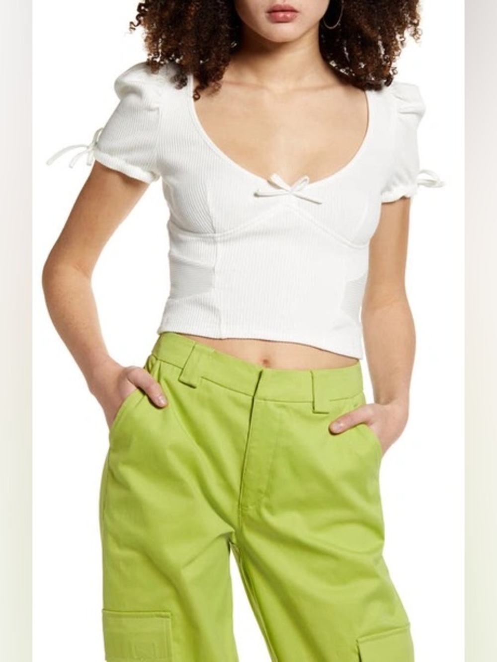 I.AM.GIA Nova Top in White - XS